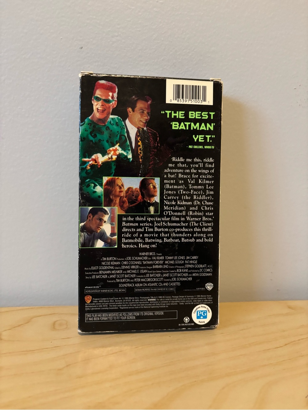 Batman Forever VHS 📼 - Tested - Picture 3 of 5